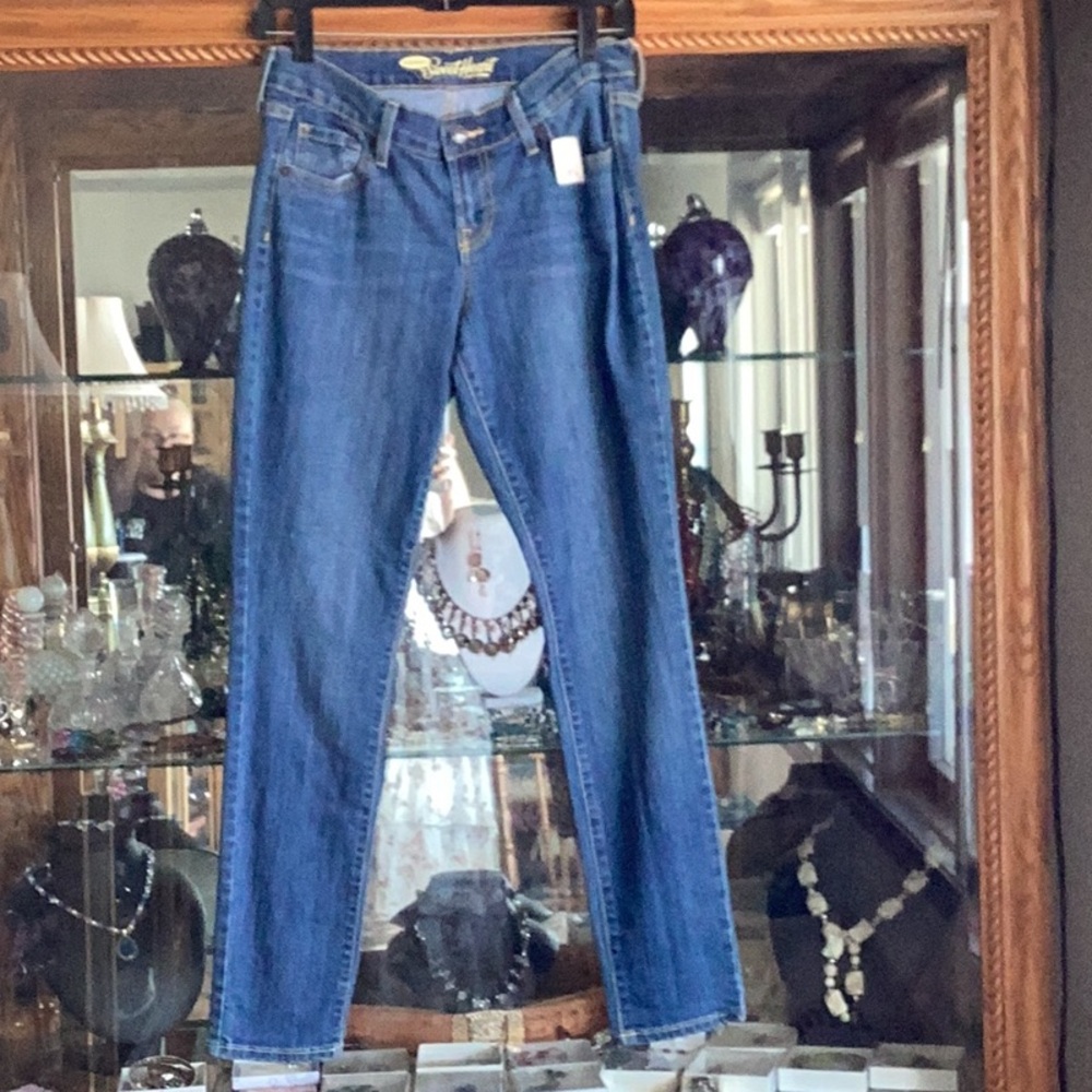 Straight-Leg Blue Denim Jeans - Women